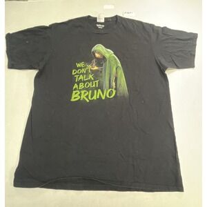 Disney "We Don't Talk About Bruno" t-shirt‎ Men's size Large black